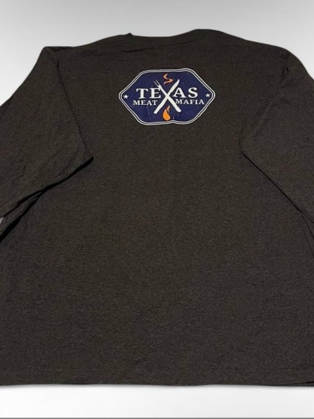 Carhartt Charcoal Crewneck Long Sleeve Tee View 2